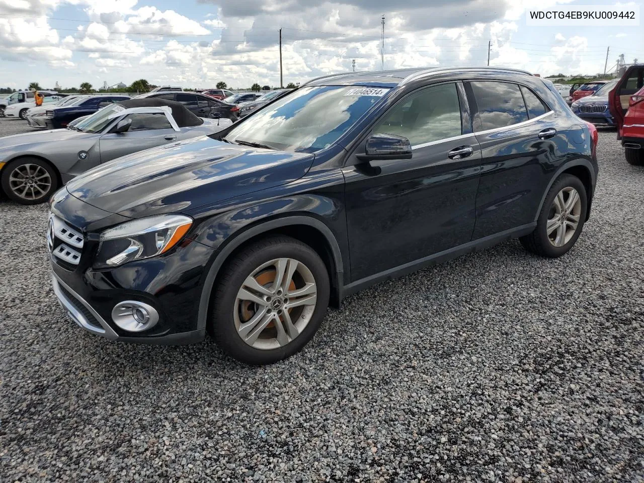 2019 Mercedes-Benz Gla 250 VIN: WDCTG4EB9KU009442 Lot: 74046514