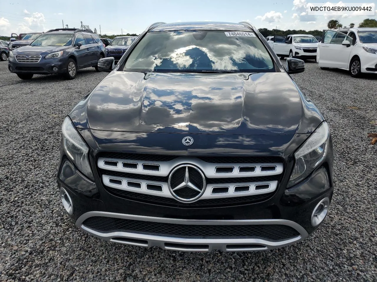 2019 Mercedes-Benz Gla 250 VIN: WDCTG4EB9KU009442 Lot: 74046514