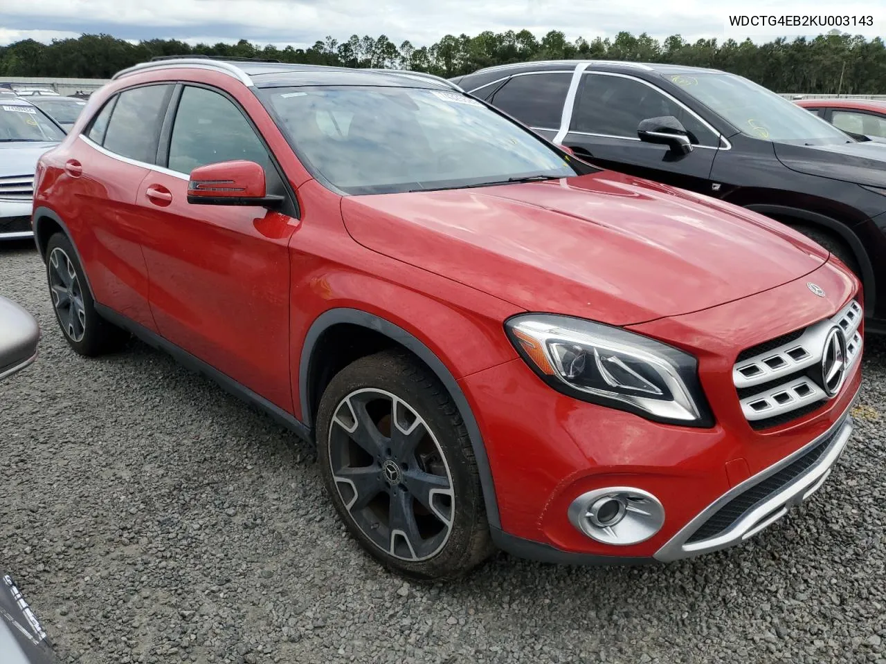 2019 Mercedes-Benz Gla 250 VIN: WDCTG4EB2KU003143 Lot: 74325624