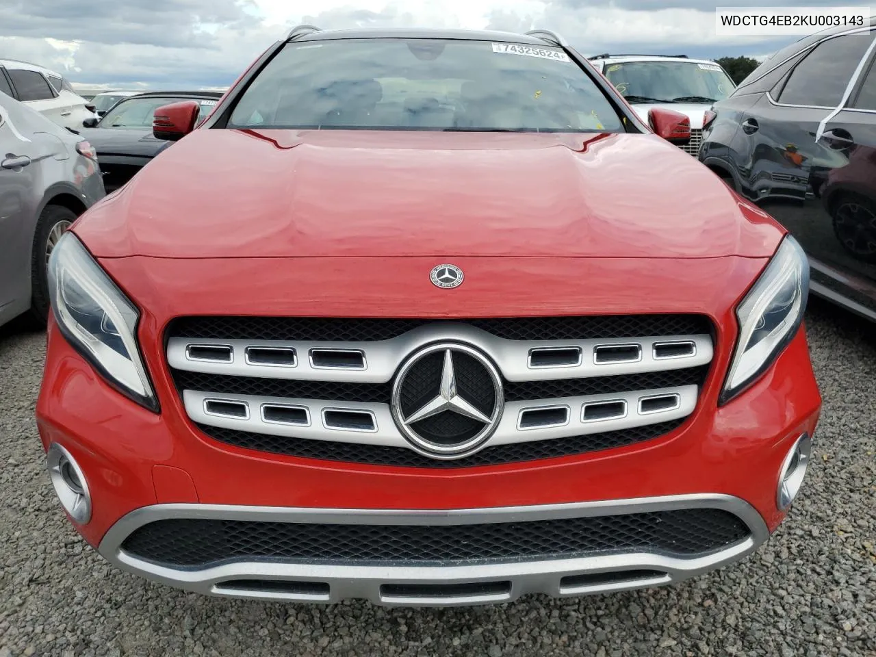 2019 Mercedes-Benz Gla 250 VIN: WDCTG4EB2KU003143 Lot: 74325624