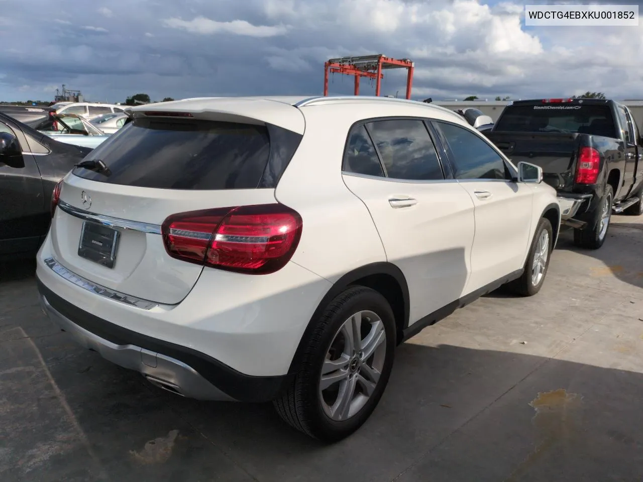 2019 Mercedes-Benz Gla 250 VIN: WDCTG4EBXKU001852 Lot: 74388964