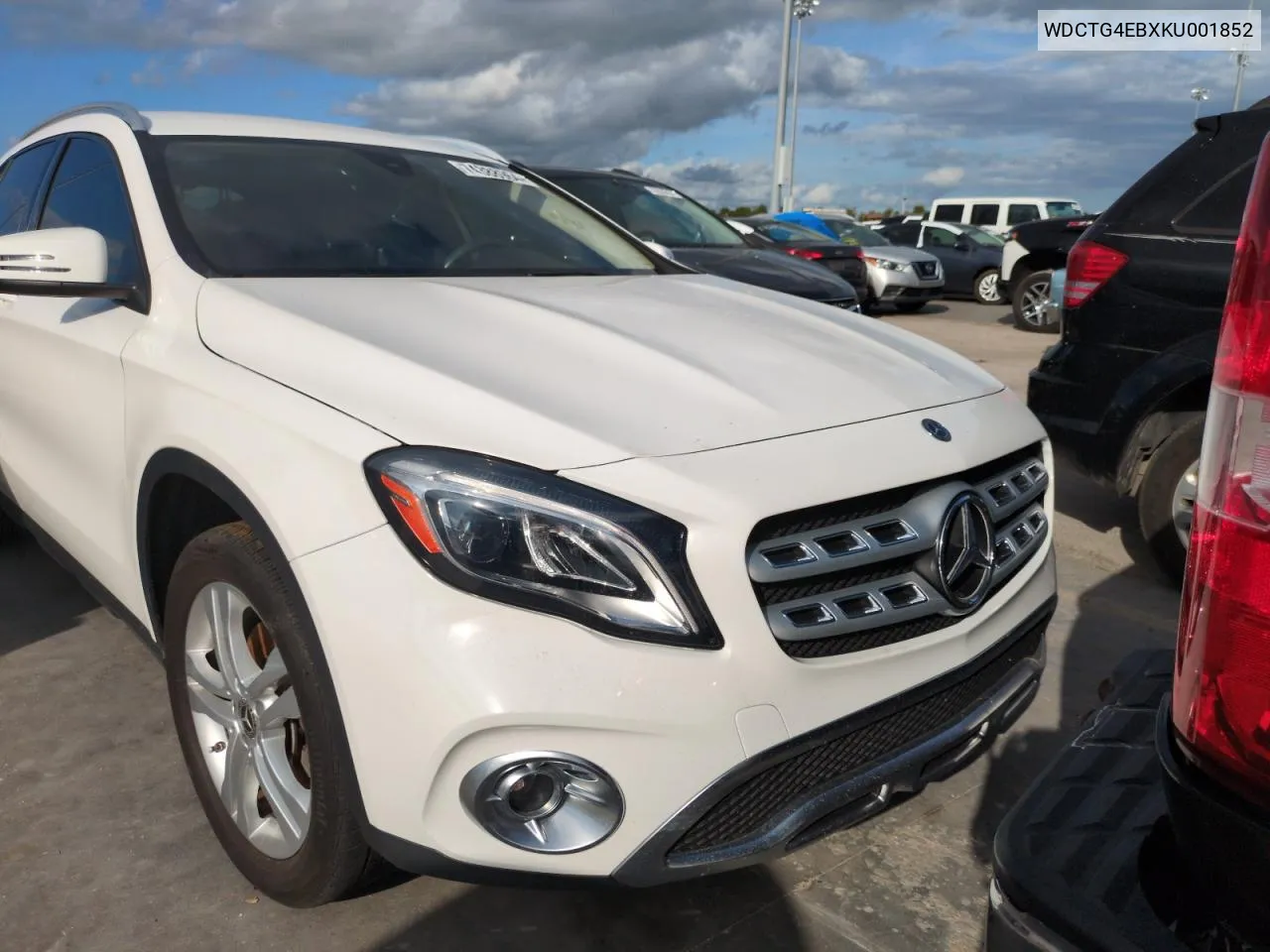 2019 Mercedes-Benz Gla 250 VIN: WDCTG4EBXKU001852 Lot: 74388964