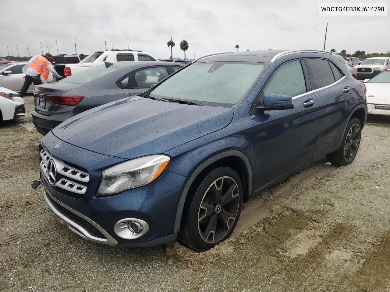 2019 Mercedes-Benz Gla 250 VIN: WDCTG4EB3KJ614798 Lot: 74433004