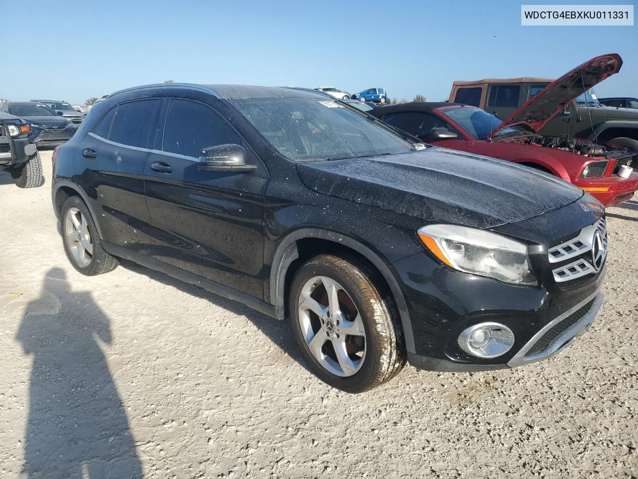 2019 Mercedes-Benz Gla 250 VIN: WDCTG4EBXKU011331 Lot: 75117504