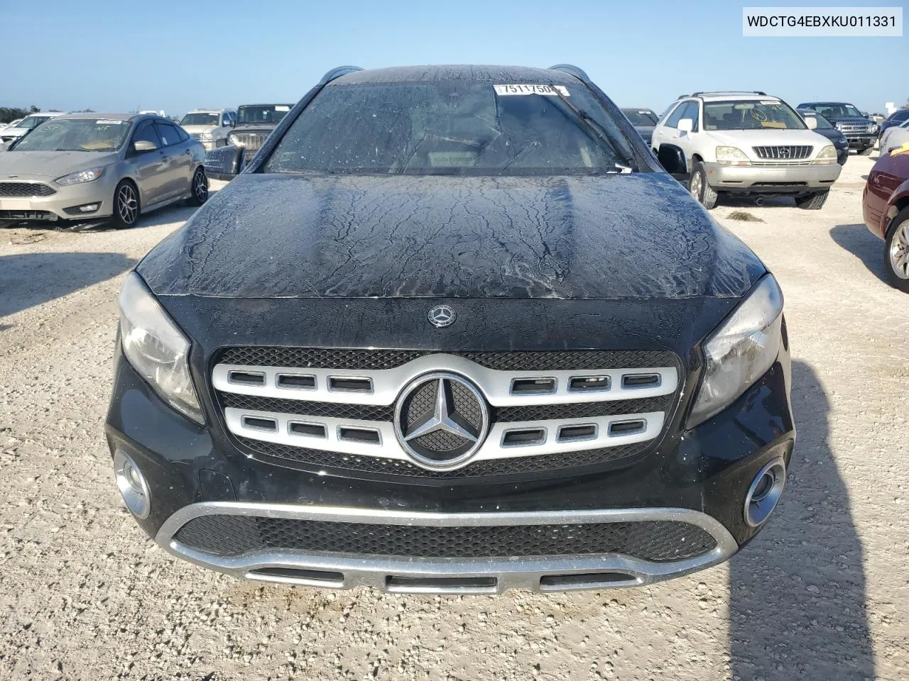 2019 Mercedes-Benz Gla 250 VIN: WDCTG4EBXKU011331 Lot: 75117504