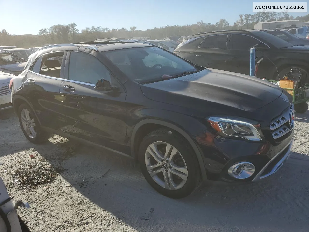 2019 Mercedes-Benz Gla 250 VIN: WDCTG4EB6KJ553866 Lot: 76633654