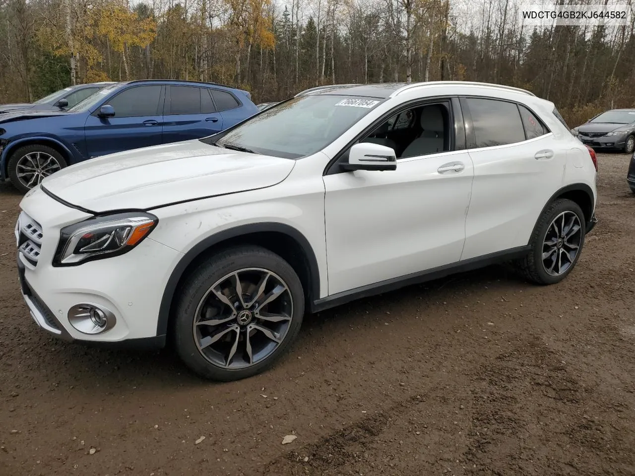 2019 Mercedes-Benz Gla 250 4Matic VIN: WDCTG4GB2KJ644582 Lot: 76667054