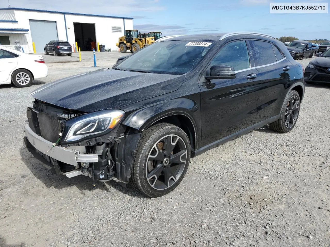 2019 Mercedes-Benz Gla 250 4Matic VIN: WDCTG4GB7KJ552710 Lot: 77388874