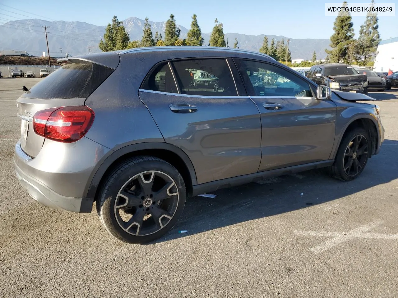 2019 Mercedes-Benz Gla 250 4Matic VIN: WDCTG4GB1KJ648249 Lot: 77825944