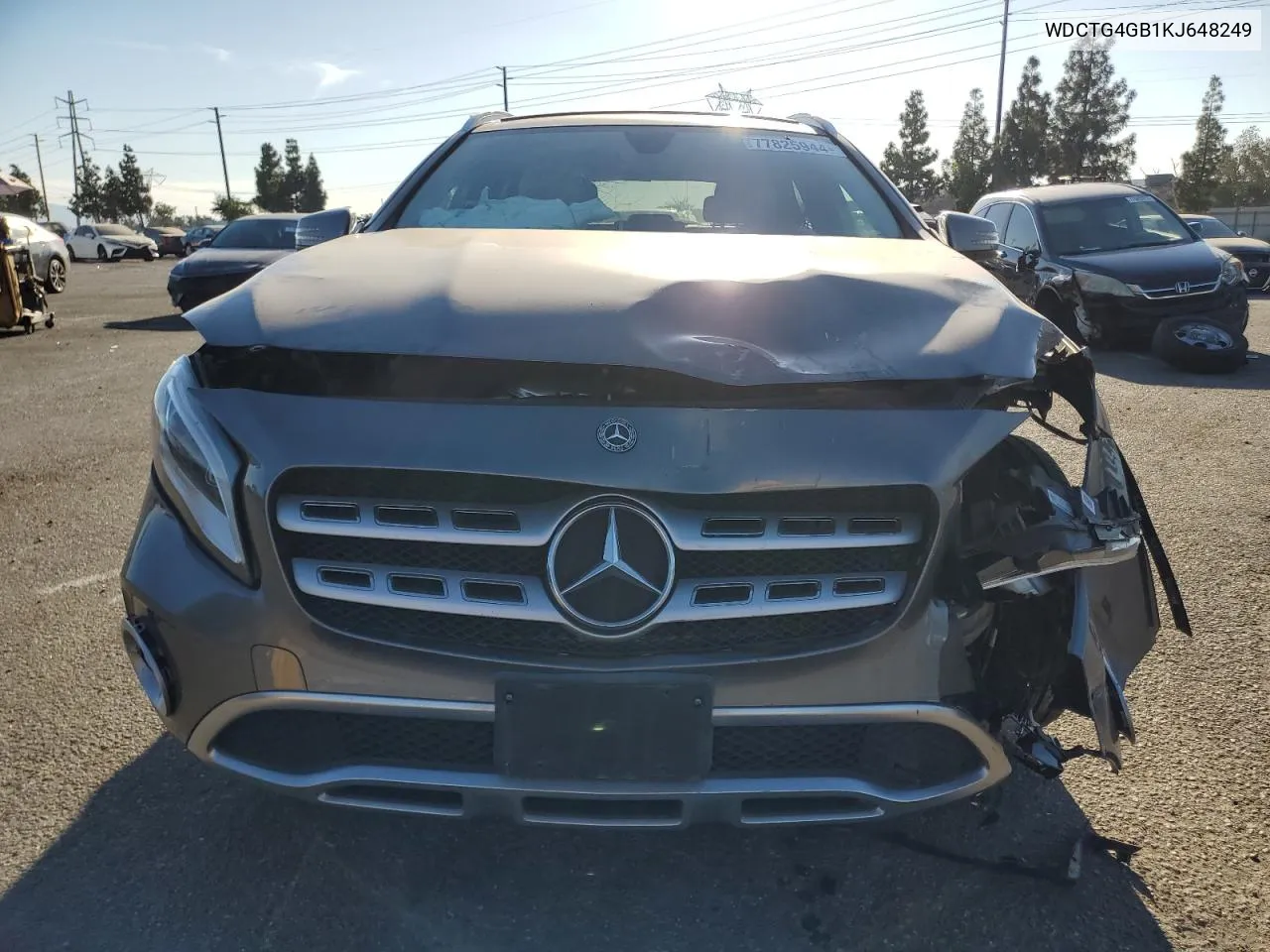 2019 Mercedes-Benz Gla 250 4Matic VIN: WDCTG4GB1KJ648249 Lot: 77825944