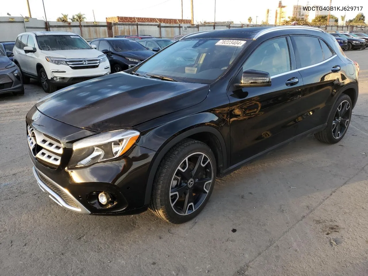 2019 Mercedes-Benz Gla 250 4Matic VIN: WDCTG4GB1KJ629717 Lot: 78223404