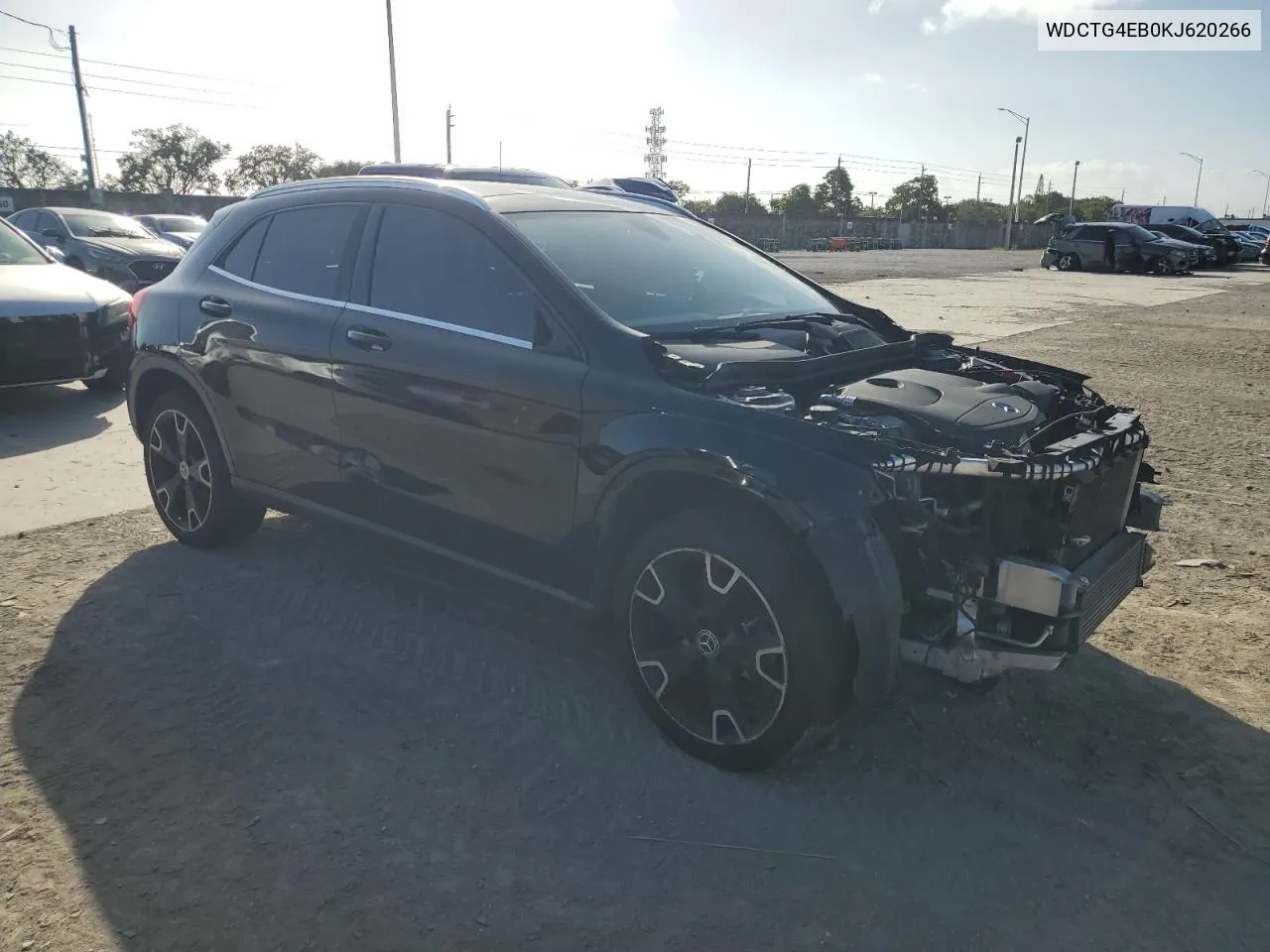 WDCTG4EB0KJ620266 2019 Mercedes-Benz Gla 250