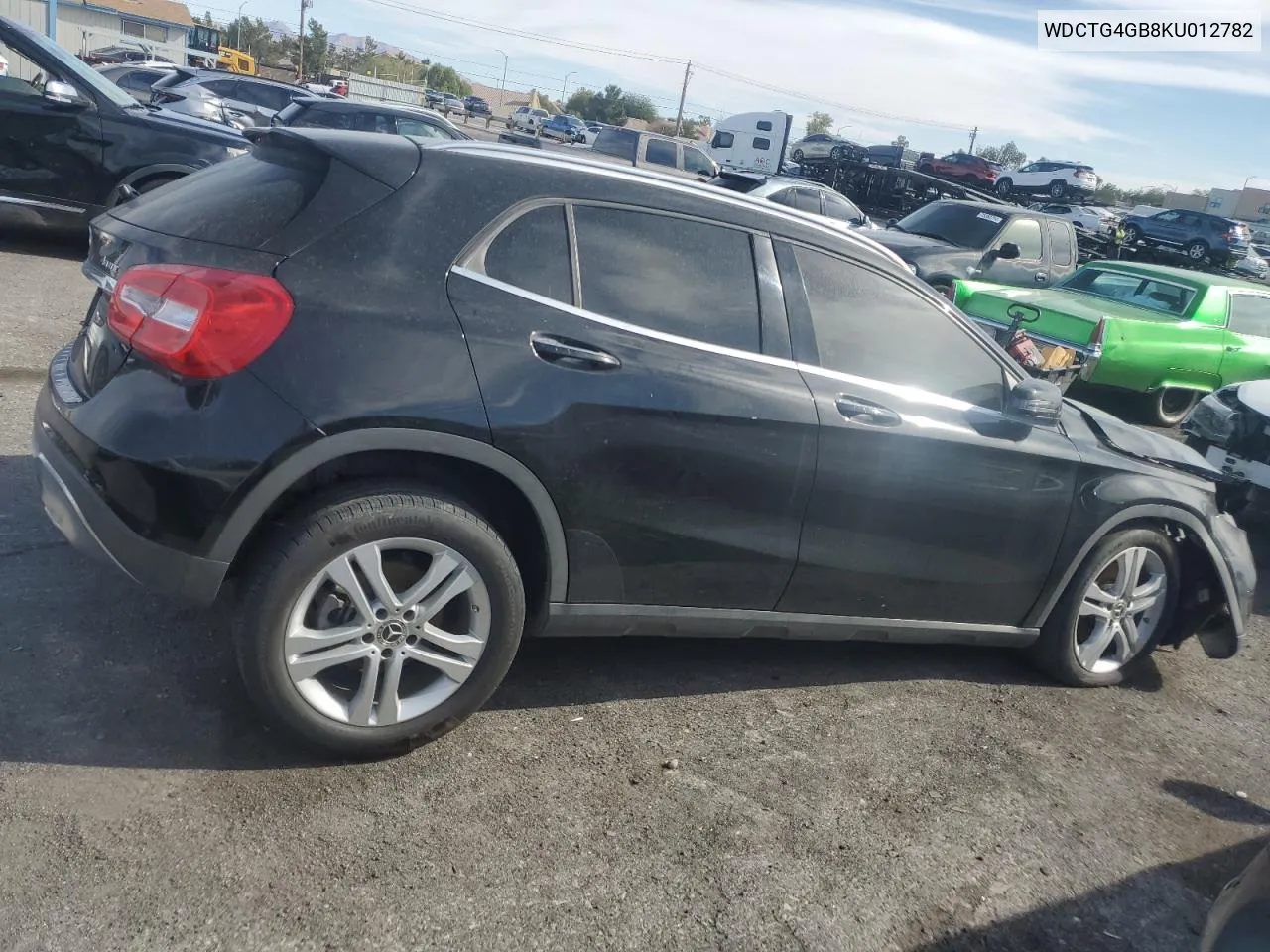 2019 Mercedes-Benz Gla 250 4Matic VIN: WDCTG4GB8KU012782 Lot: 78439714