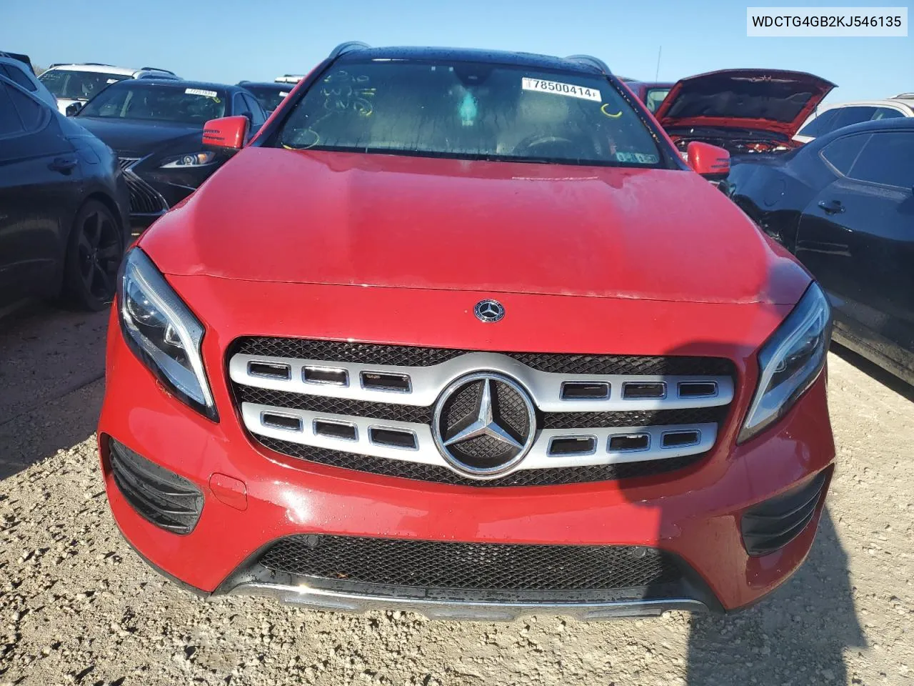 2019 Mercedes-Benz Gla 250 4Matic VIN: WDCTG4GB2KJ546135 Lot: 78500414