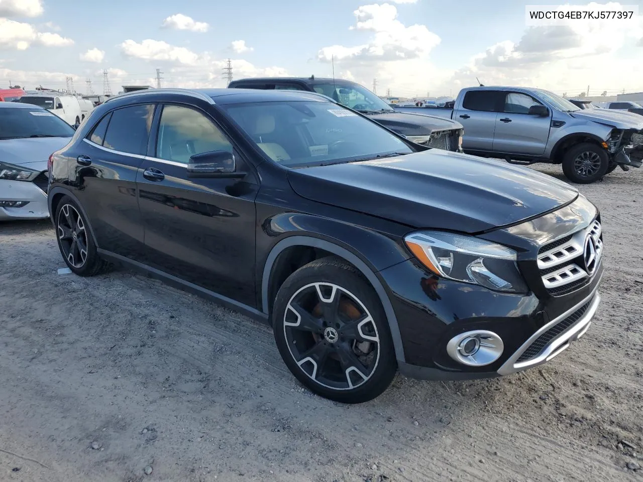 2019 Mercedes-Benz Gla 250 VIN: WDCTG4EB7KJ577397 Lot: 80492214