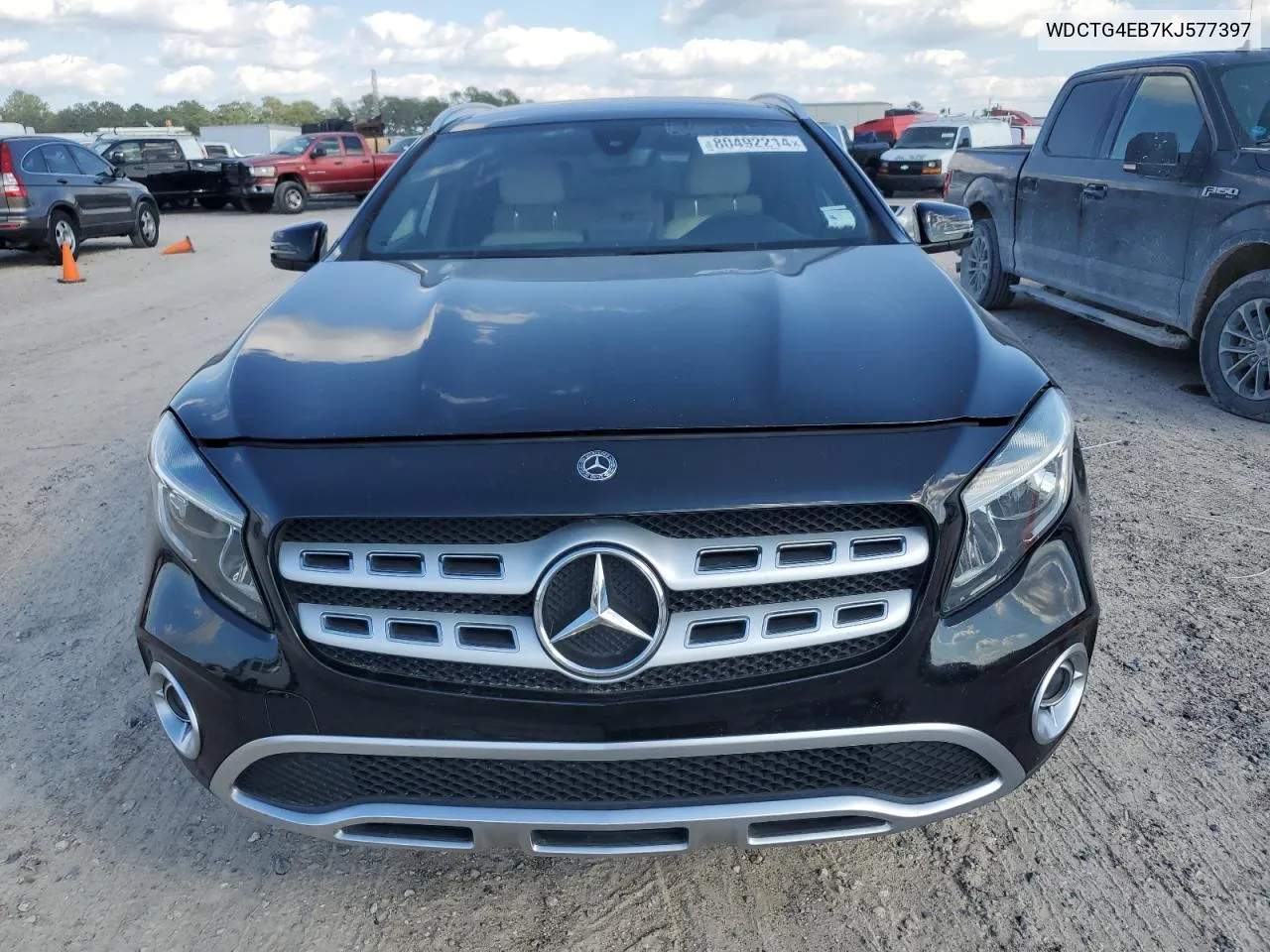 2019 Mercedes-Benz Gla 250 VIN: WDCTG4EB7KJ577397 Lot: 80492214