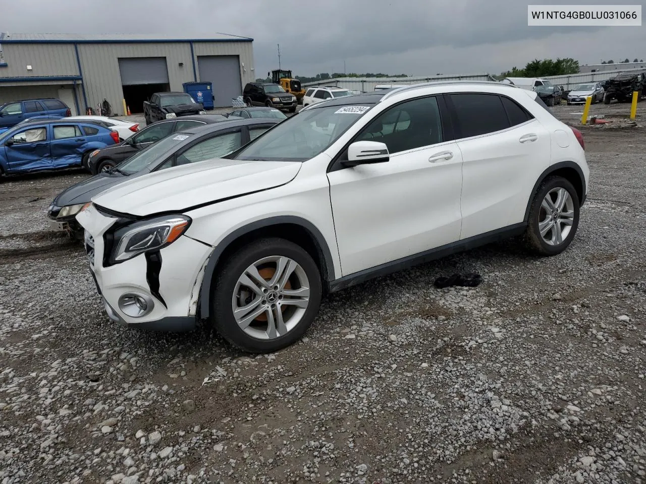 2020 Mercedes-Benz Gla 250 4Matic VIN: W1NTG4GB0LU031066 Lot: 54652294