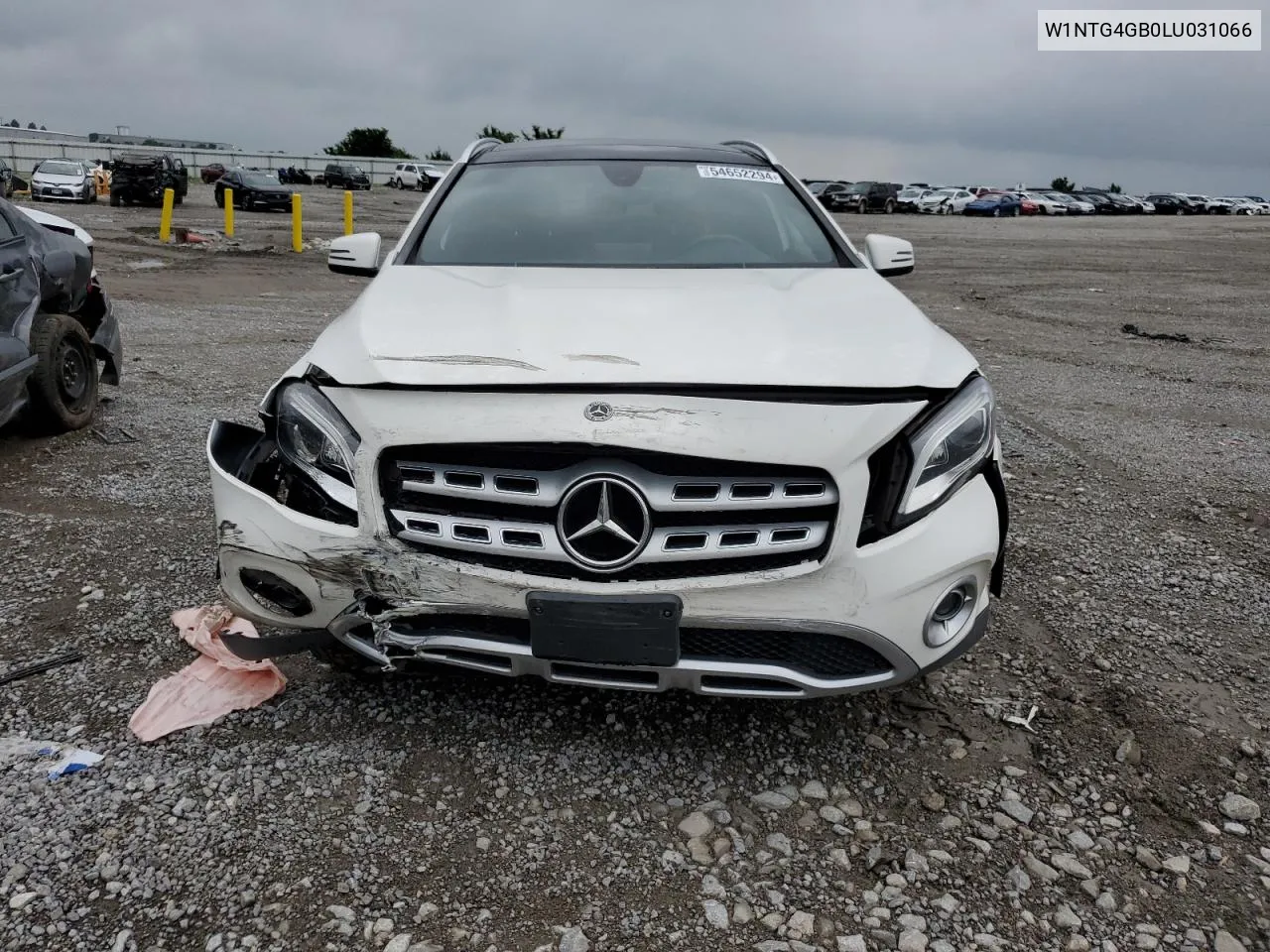 2020 Mercedes-Benz Gla 250 4Matic VIN: W1NTG4GB0LU031066 Lot: 54652294