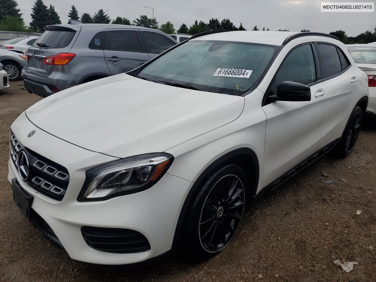 2020 Mercedes-Benz Gla 250 4Matic VIN: WDCTG4GB2LU021415 Lot: 61666004