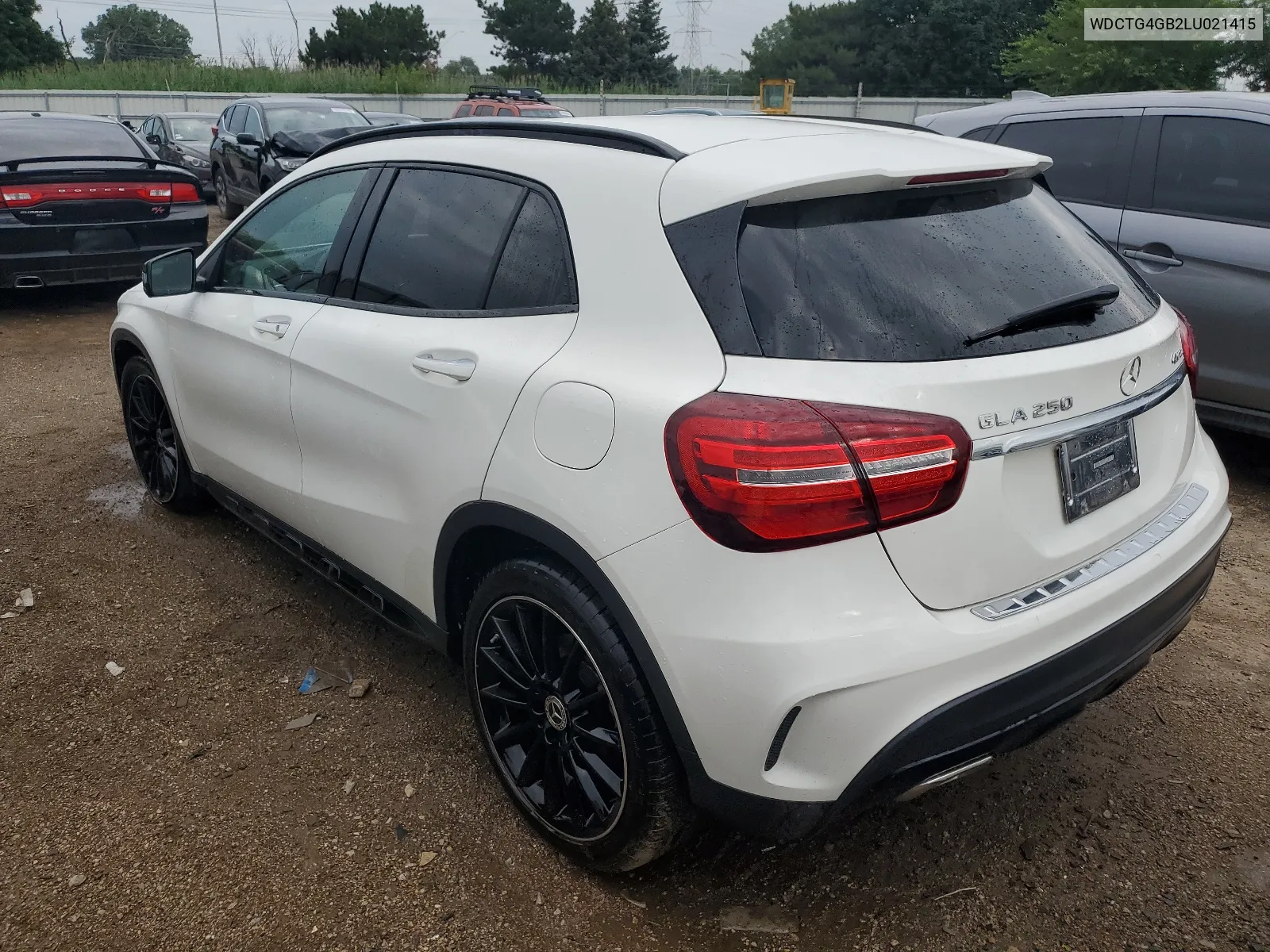 2020 Mercedes-Benz Gla 250 4Matic VIN: WDCTG4GB2LU021415 Lot: 61666004