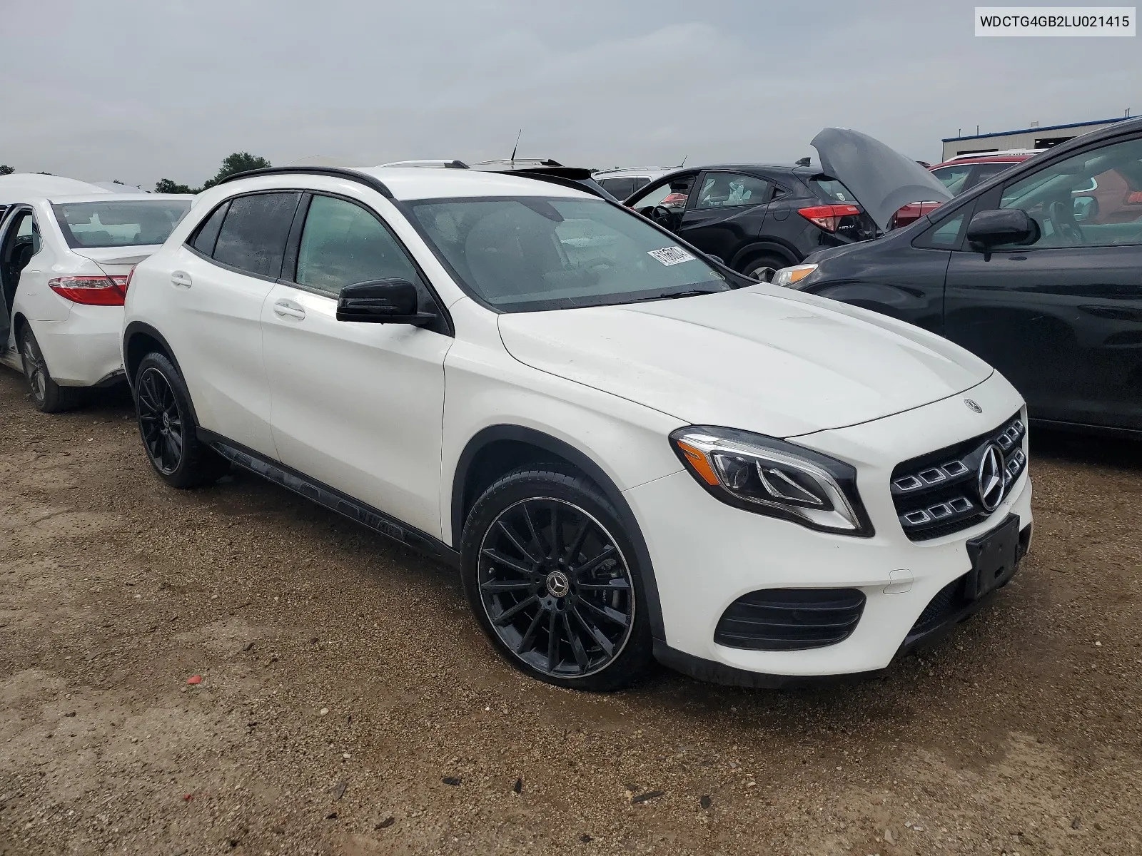 2020 Mercedes-Benz Gla 250 4Matic VIN: WDCTG4GB2LU021415 Lot: 61666004