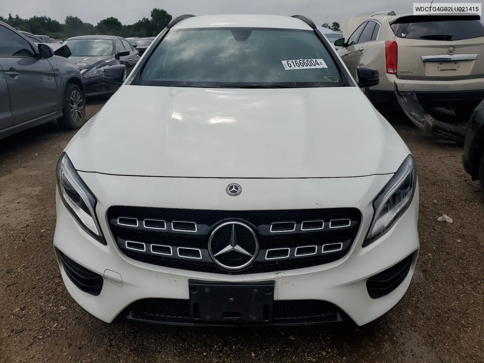 2020 Mercedes-Benz Gla 250 4Matic VIN: WDCTG4GB2LU021415 Lot: 61666004