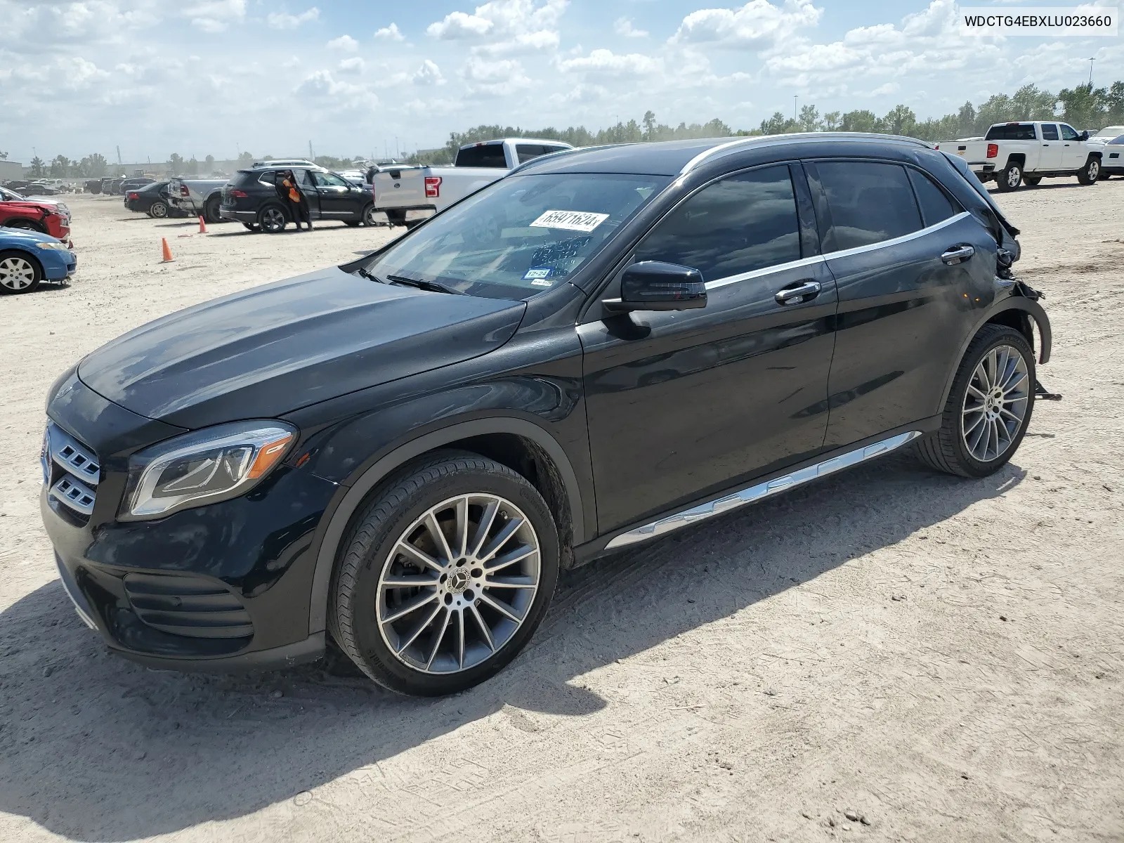 2020 Mercedes-Benz Gla 250 VIN: WDCTG4EBXLU023660 Lot: 65971624