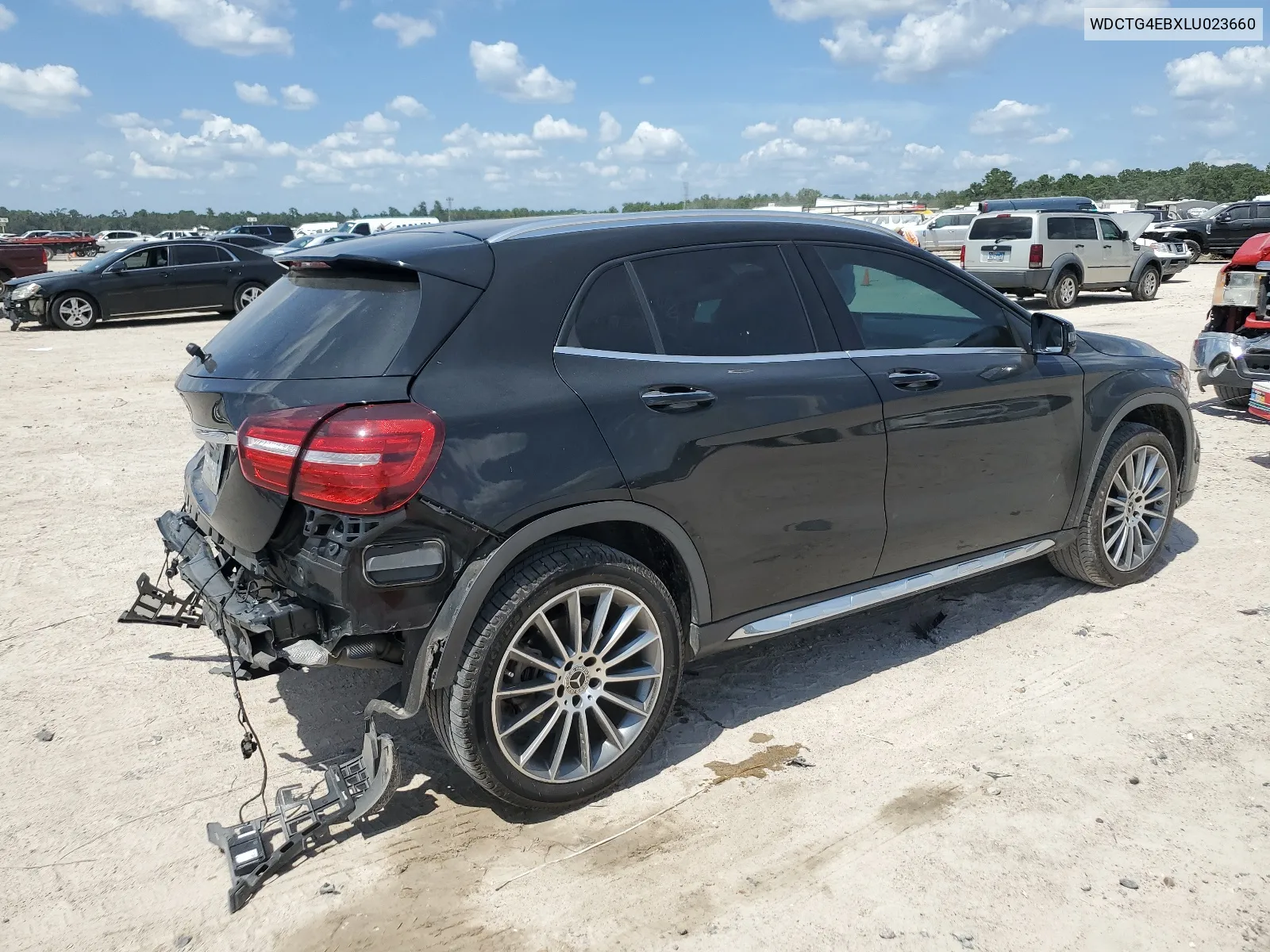 2020 Mercedes-Benz Gla 250 VIN: WDCTG4EBXLU023660 Lot: 65971624