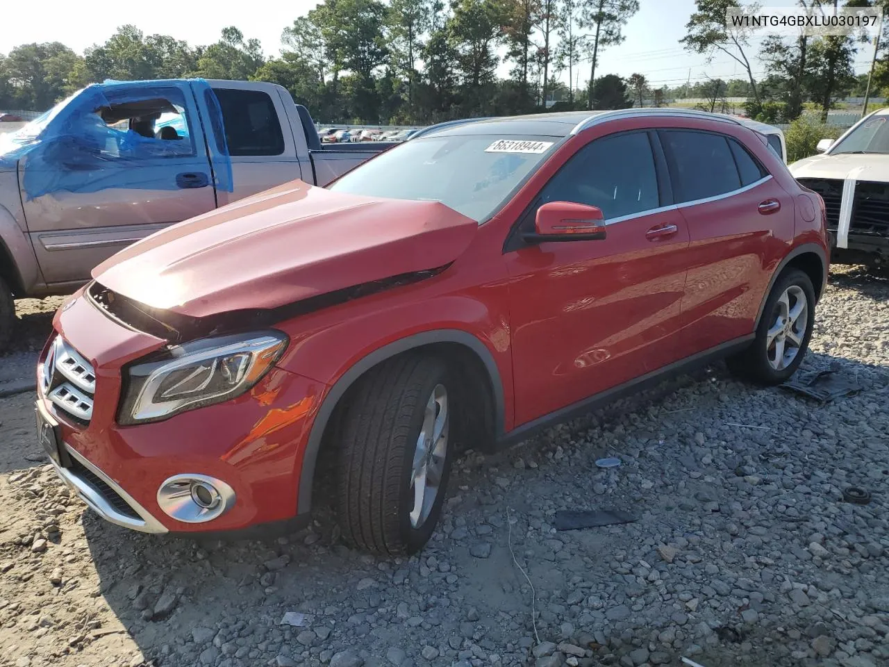 2020 Mercedes-Benz Gla 250 4Matic VIN: W1NTG4GBXLU030197 Lot: 66318944