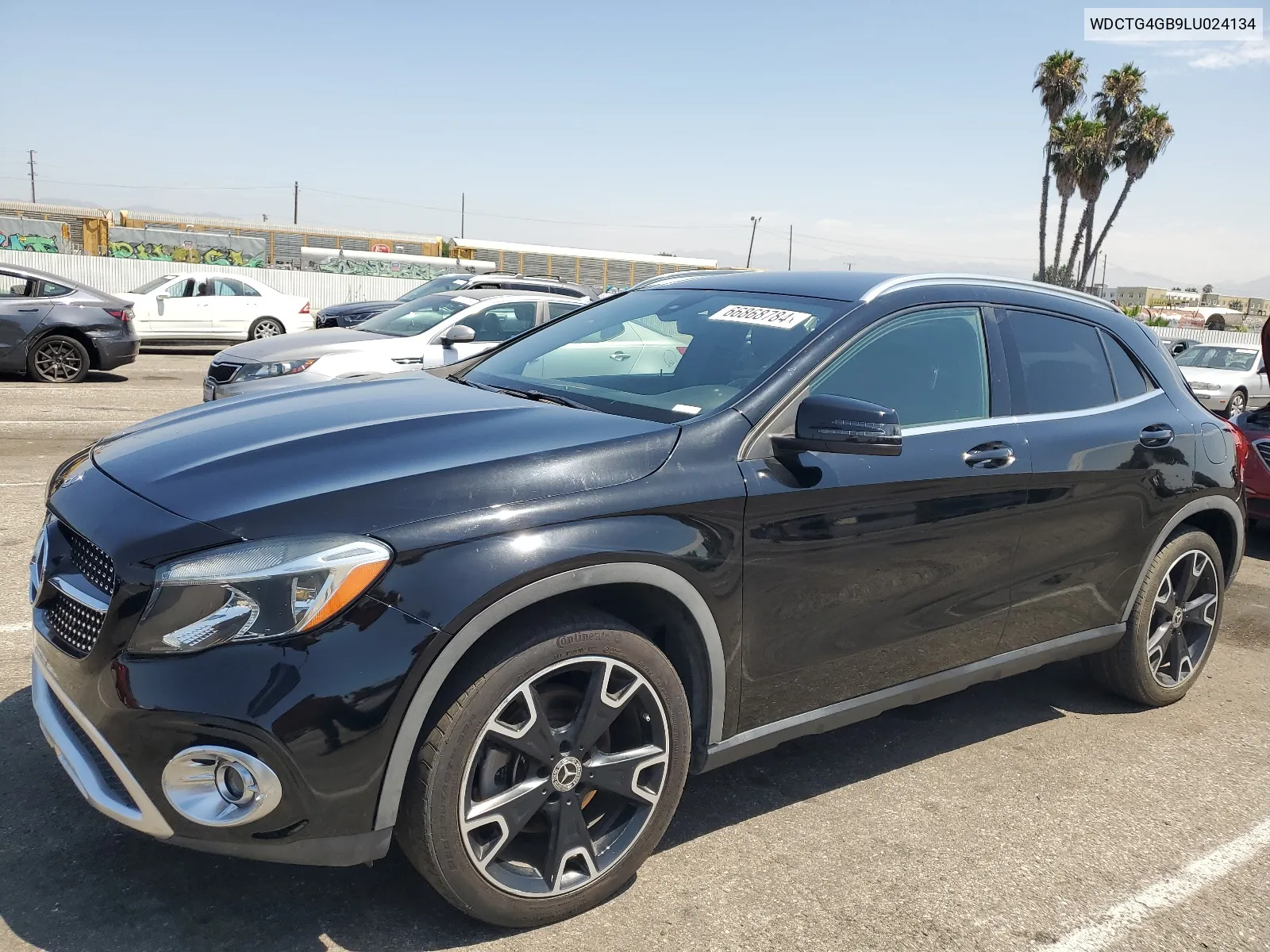 2020 Mercedes-Benz Gla 250 4Matic VIN: WDCTG4GB9LU024134 Lot: 66868784