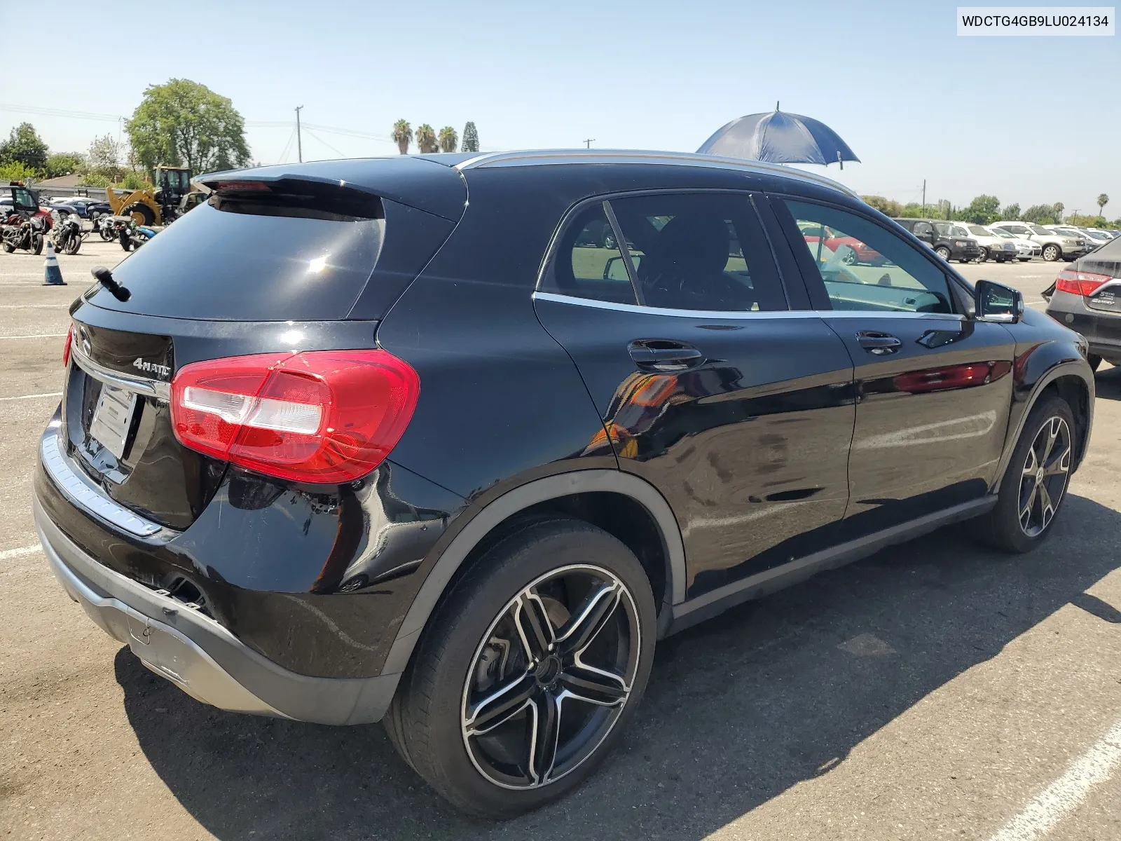 2020 Mercedes-Benz Gla 250 4Matic VIN: WDCTG4GB9LU024134 Lot: 66868784