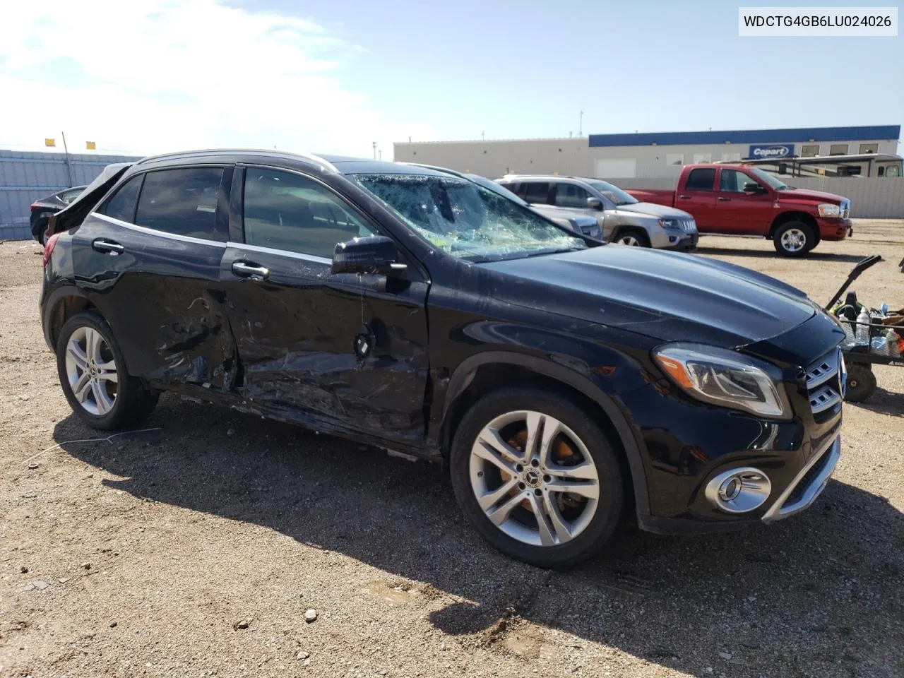 2020 Mercedes-Benz Gla 250 4Matic VIN: WDCTG4GB6LU024026 Lot: 69506594