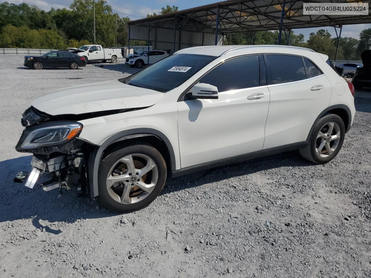 2020 Mercedes-Benz Gla 250 4Matic VIN: WDCTG4GB4LU025224 Lot: 70954874