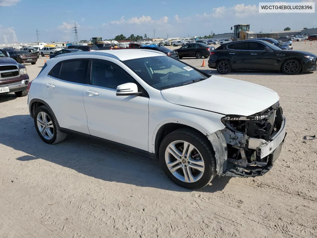 2020 Mercedes-Benz Gla 250 VIN: WDCTG4EB0LU028396 Lot: 71994294