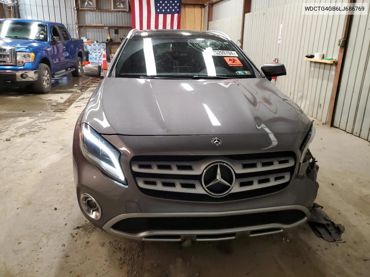 2020 Mercedes-Benz Gla 250 4Matic VIN: WDCTG4GB6LJ686769 Lot: 75209704