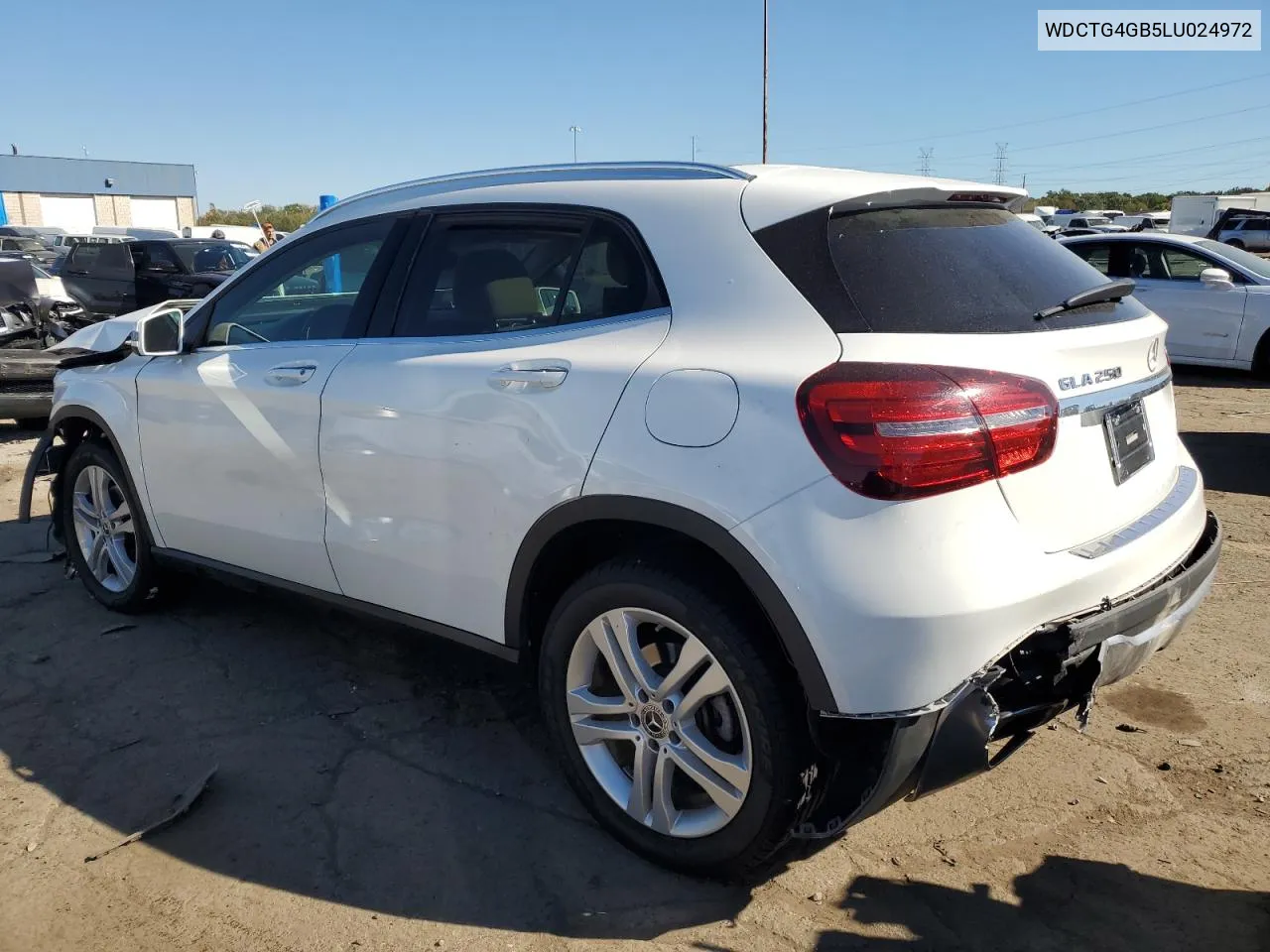 2020 Mercedes-Benz Gla 250 4Matic VIN: WDCTG4GB5LU024972 Lot: 75266514