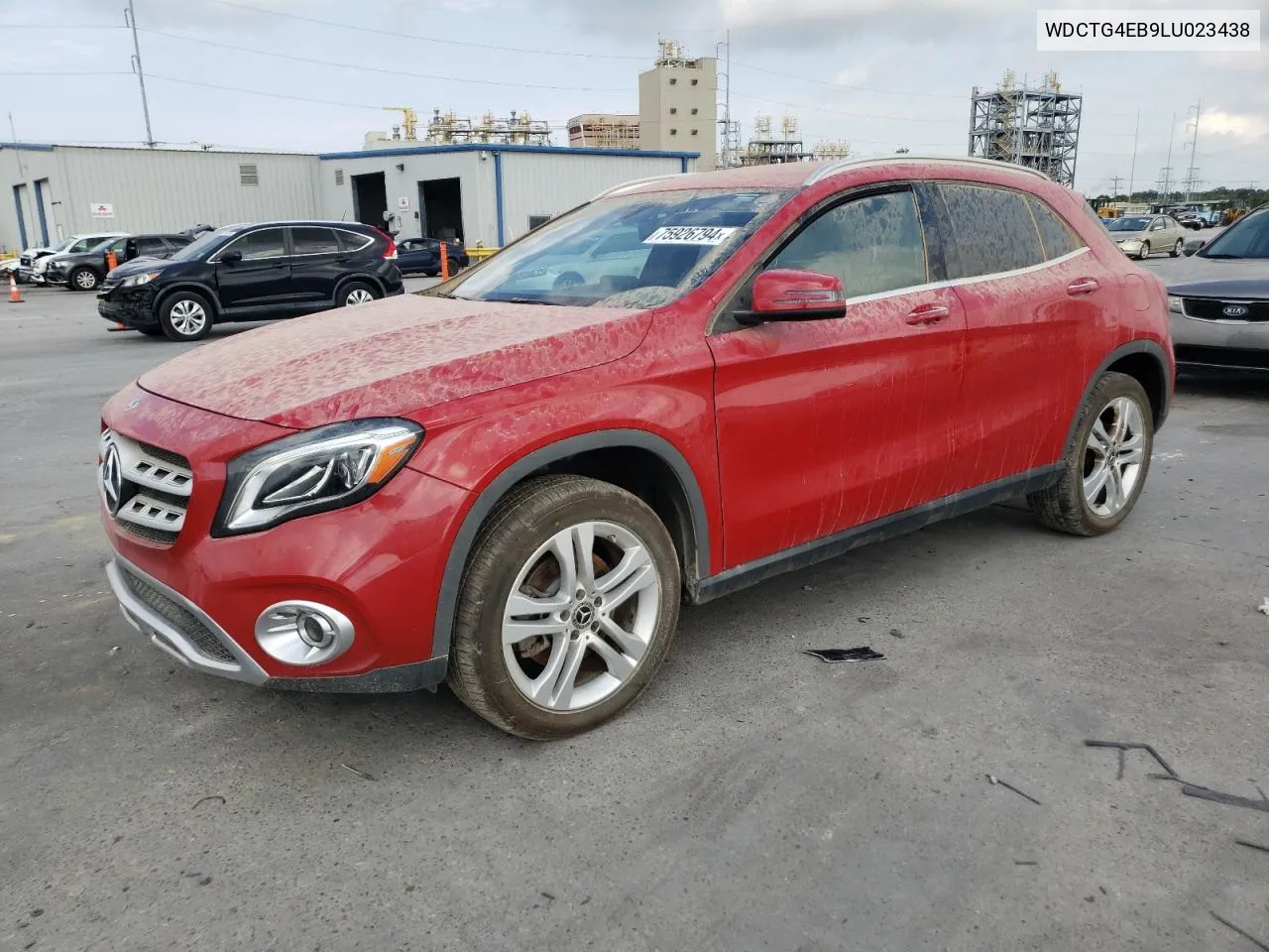 2020 Mercedes-Benz Gla 250 VIN: WDCTG4EB9LU023438 Lot: 75926794