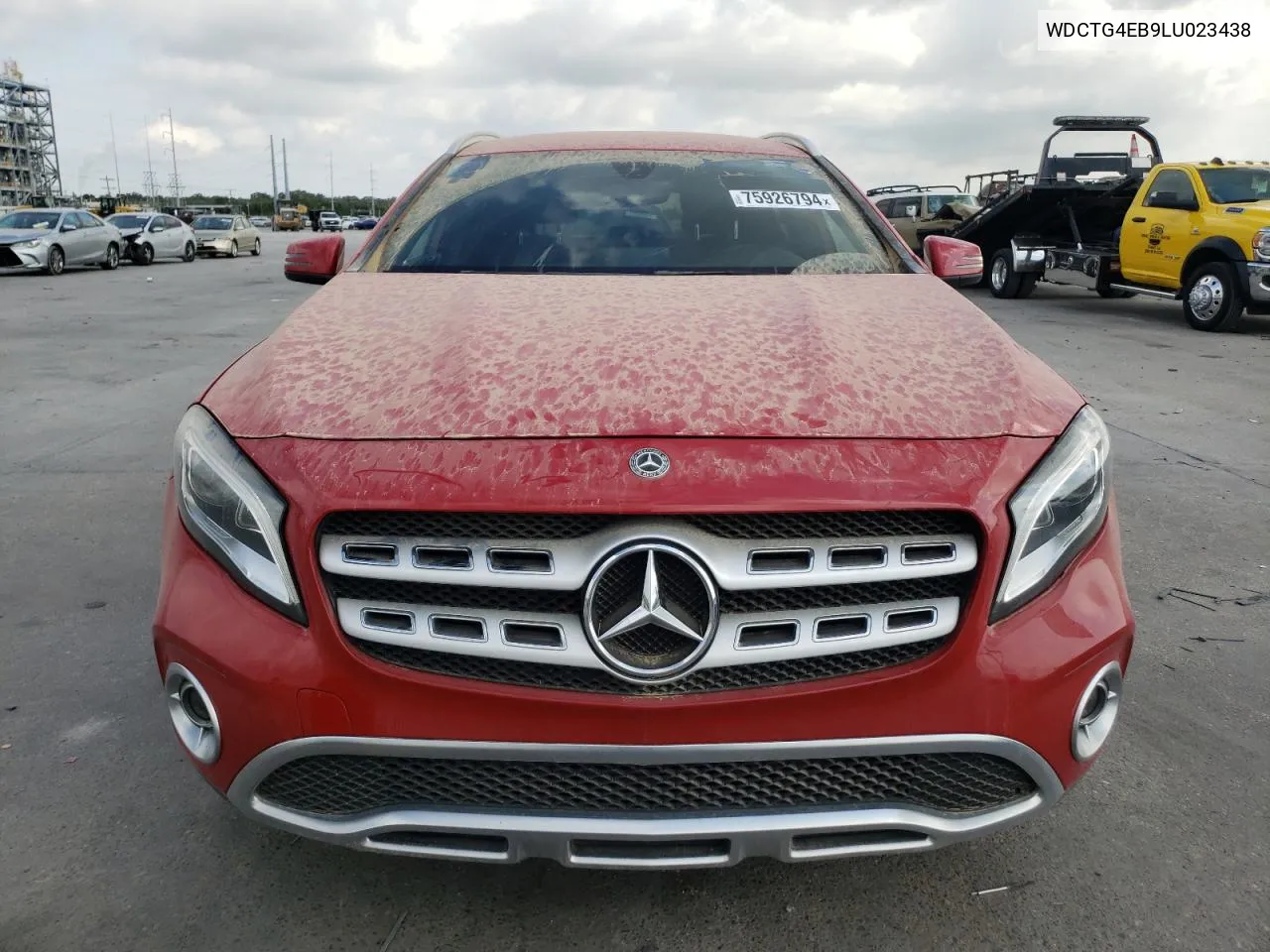 2020 Mercedes-Benz Gla 250 VIN: WDCTG4EB9LU023438 Lot: 75926794