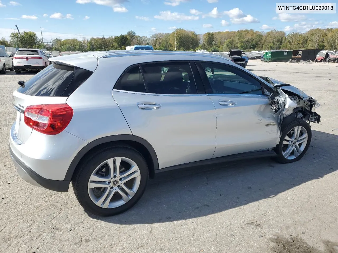 2020 Mercedes-Benz Gla 250 4Matic VIN: W1NTG4GB1LU029018 Lot: 76249314