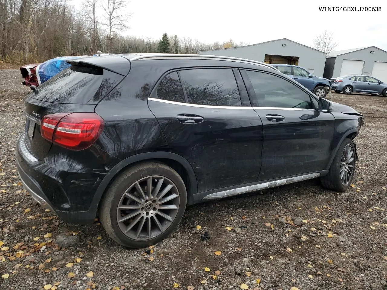 2020 Mercedes-Benz Gla 250 4Matic VIN: W1NTG4GBXLJ700638 Lot: 76805274