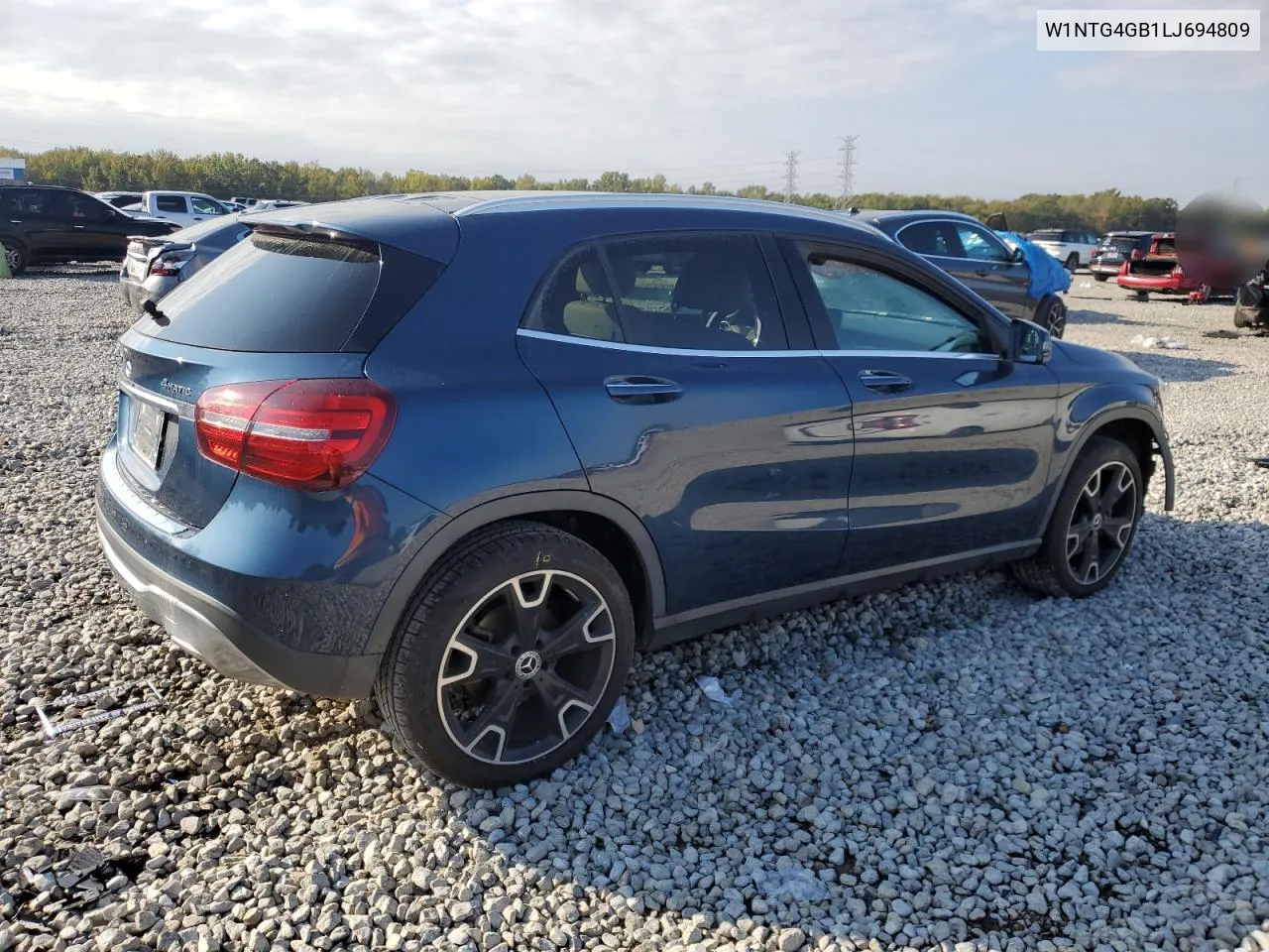 2020 Mercedes-Benz Gla 250 4Matic VIN: W1NTG4GB1LJ694809 Lot: 77103414