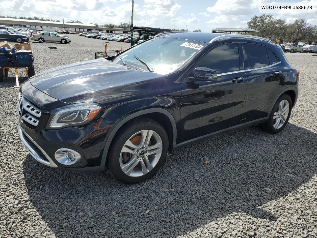 2020 Mercedes-Benz Gla 250 VIN: WDCTG4EB9LJ688678 Lot: 77614264