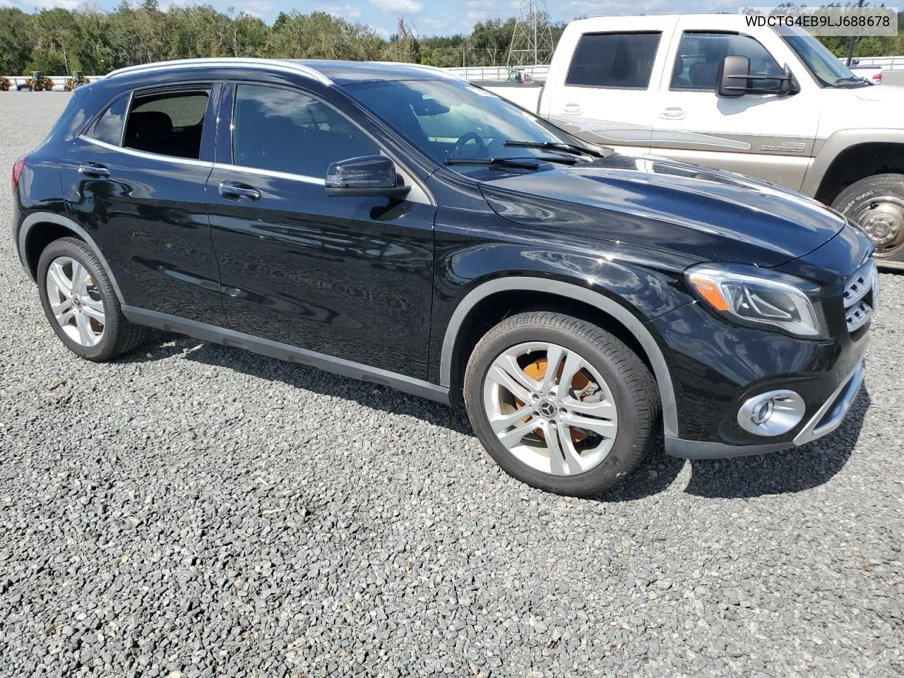 2020 Mercedes-Benz Gla 250 VIN: WDCTG4EB9LJ688678 Lot: 77614264