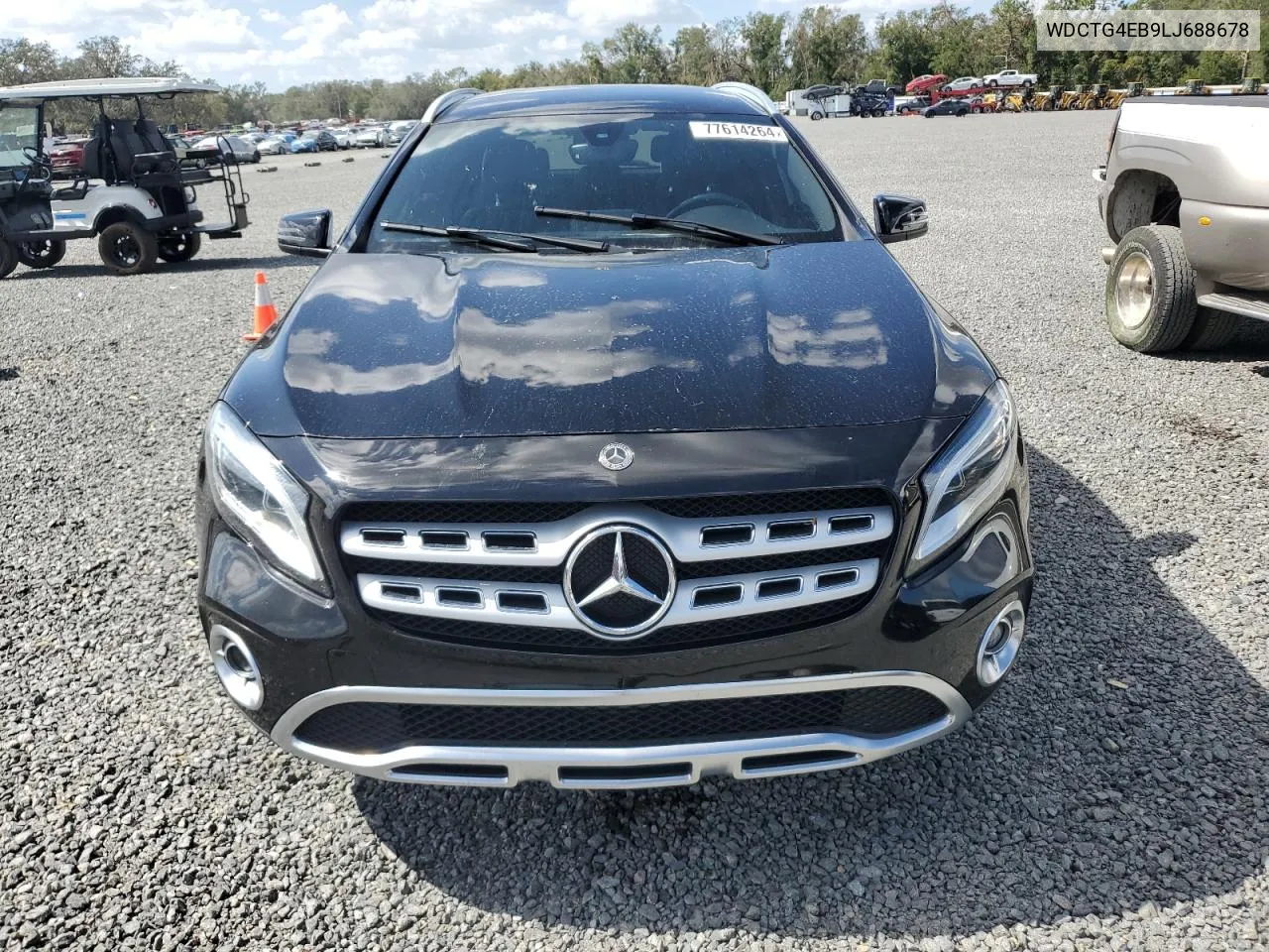 2020 Mercedes-Benz Gla 250 VIN: WDCTG4EB9LJ688678 Lot: 77614264