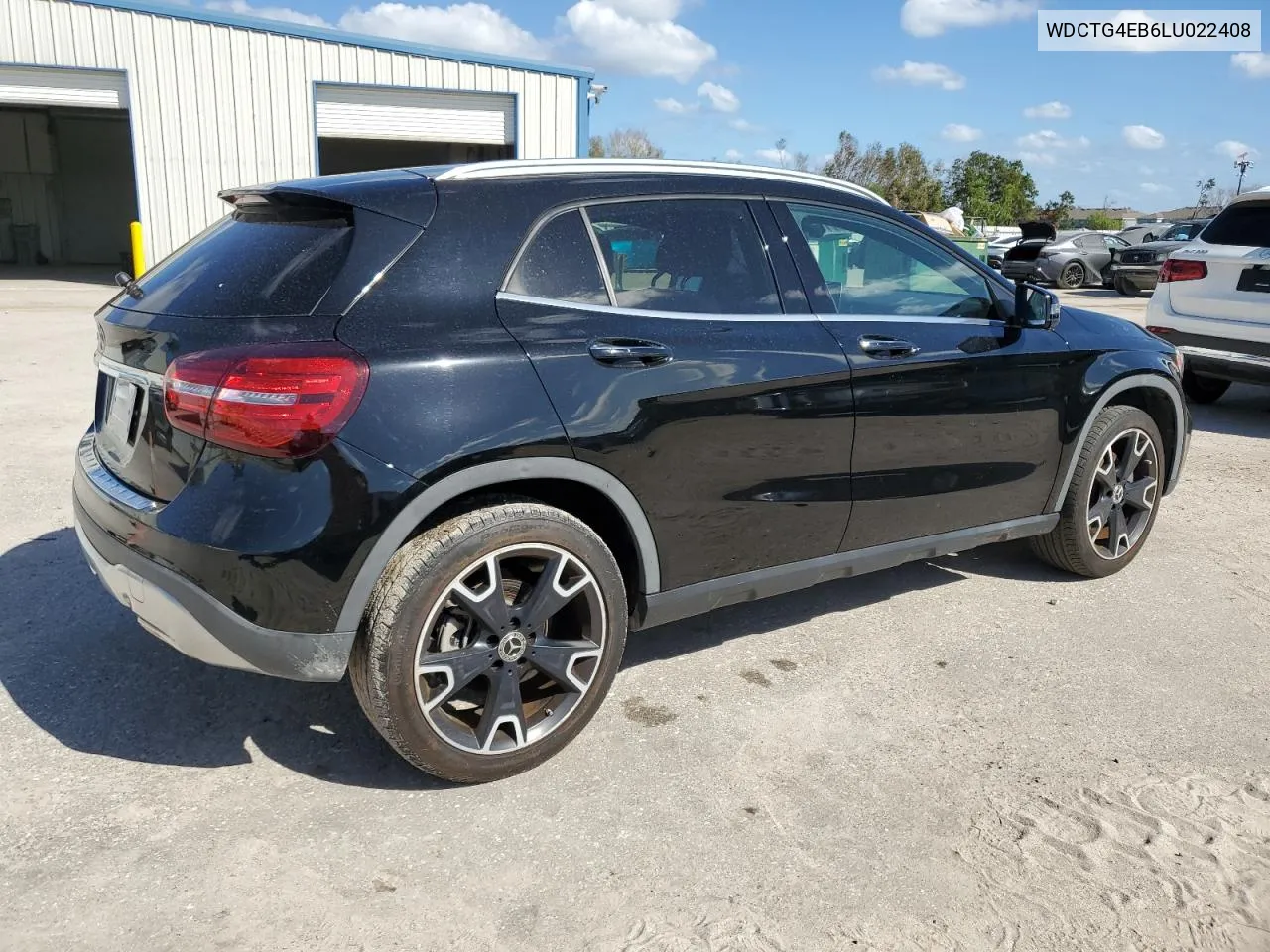 2020 Mercedes-Benz Gla 250 VIN: WDCTG4EB6LU022408 Lot: 79186384