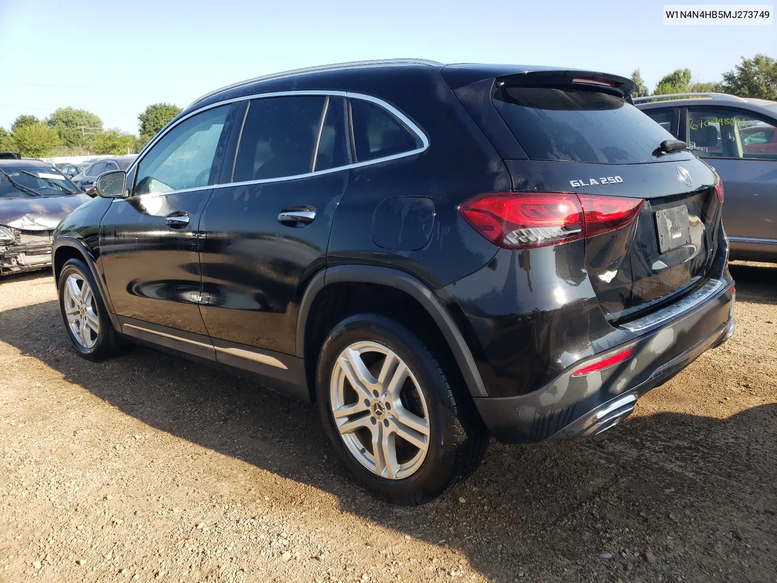 2021 Mercedes-Benz Gla 250 4Matic VIN: W1N4N4HB5MJ273749 Lot: 66106384