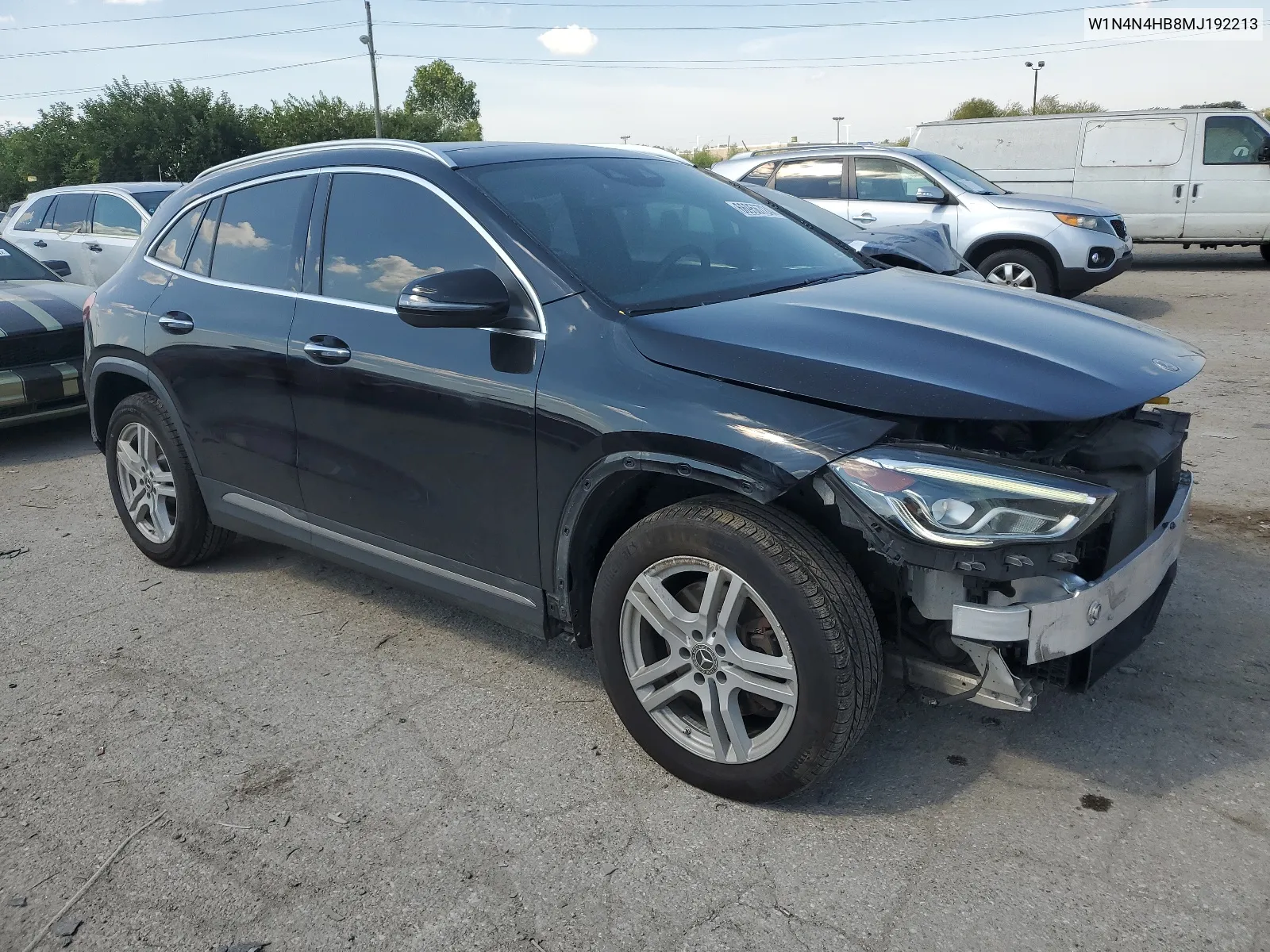 2021 Mercedes-Benz Gla 250 4Matic VIN: W1N4N4HB8MJ192213 Lot: 66956724