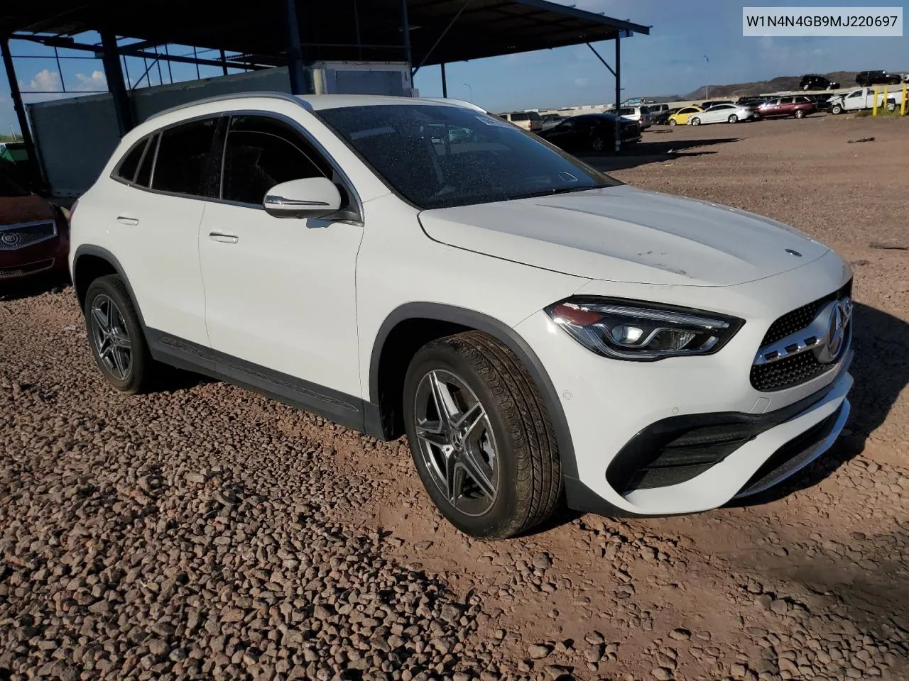 2021 Mercedes-Benz Gla 250 VIN: W1N4N4GB9MJ220697 Lot: 68477114