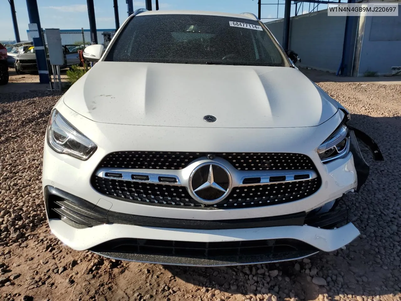 2021 Mercedes-Benz Gla 250 VIN: W1N4N4GB9MJ220697 Lot: 68477114