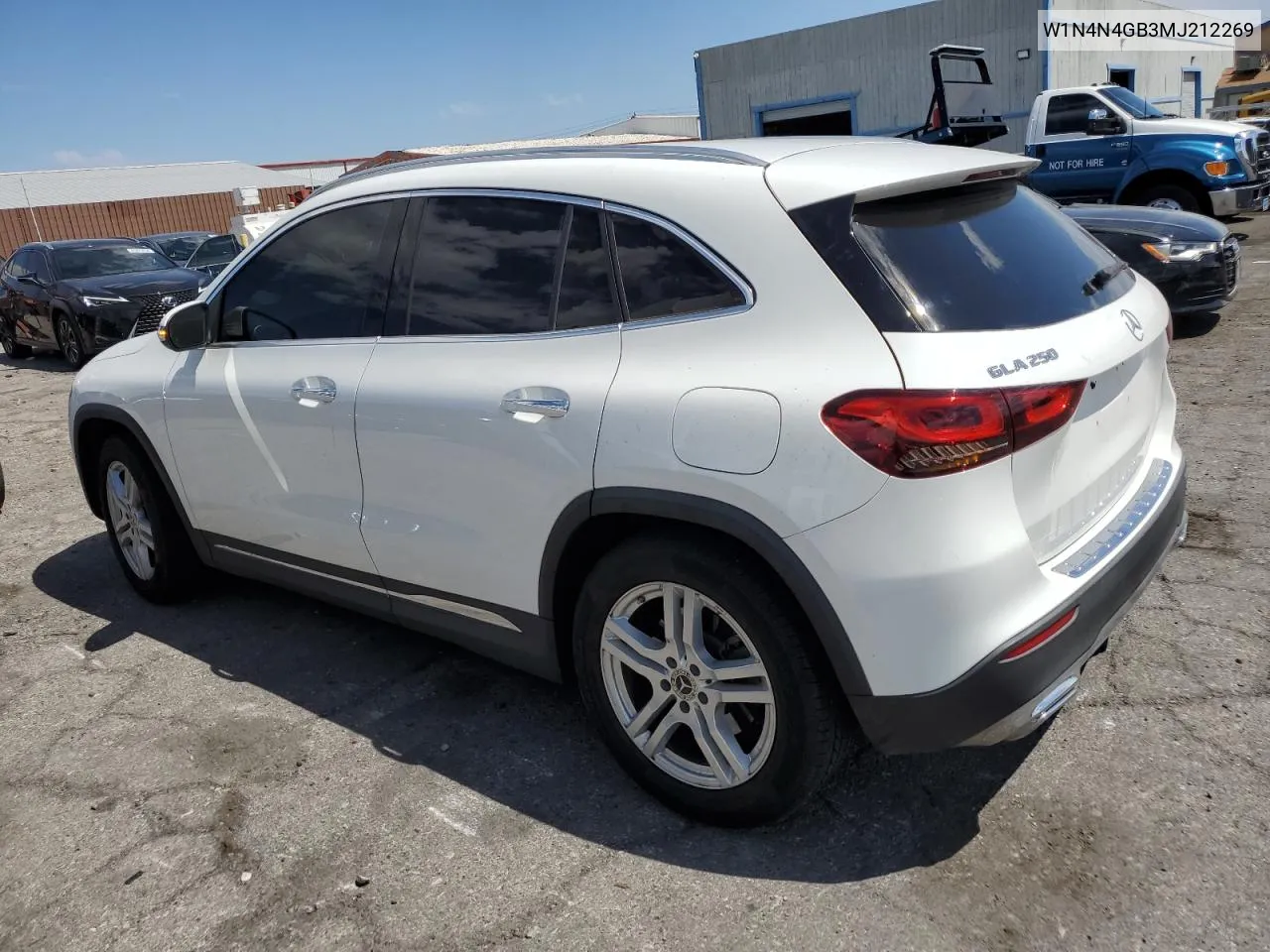 2021 Mercedes-Benz Gla 250 VIN: W1N4N4GB3MJ212269 Lot: 69830874